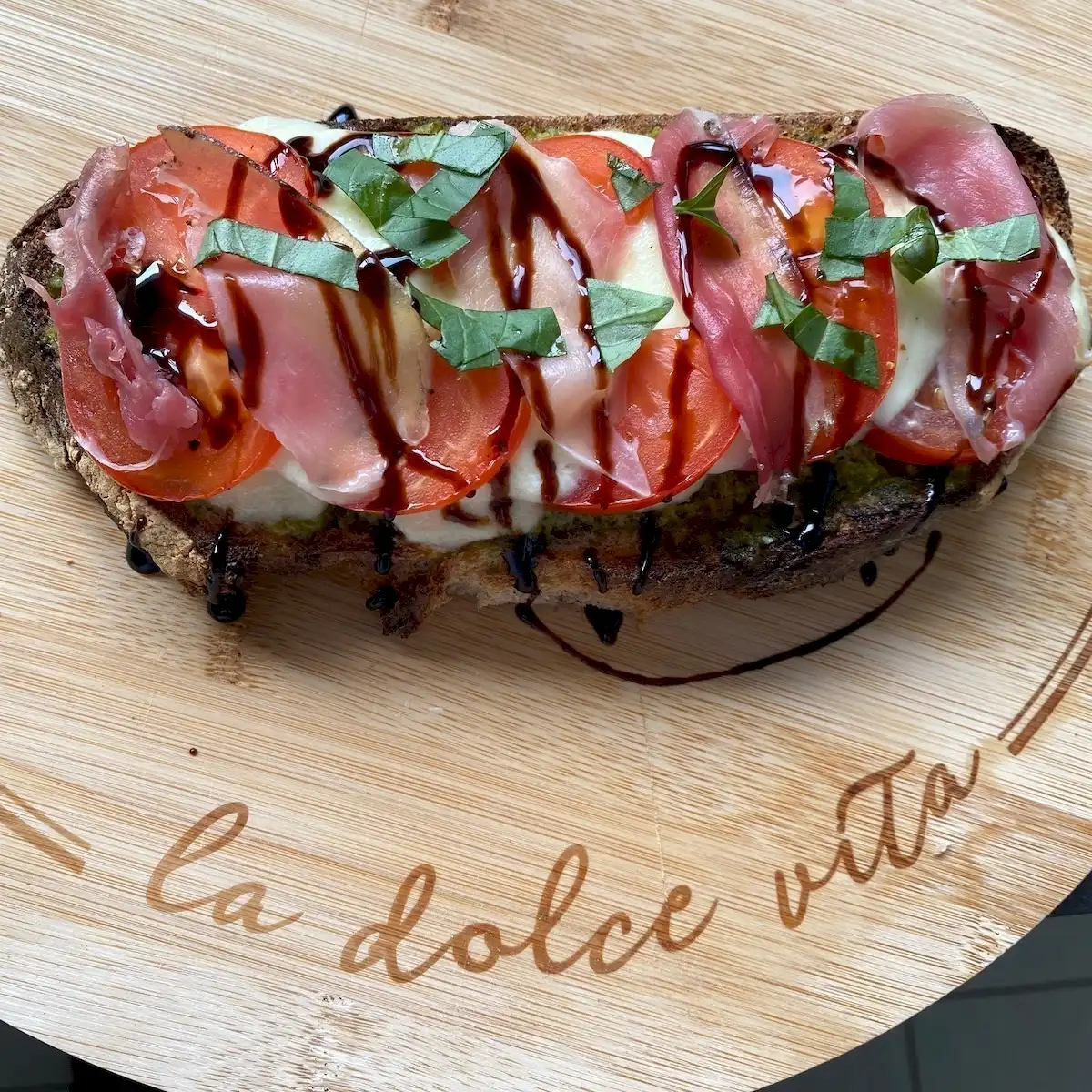 brushetta with the flavours of elise