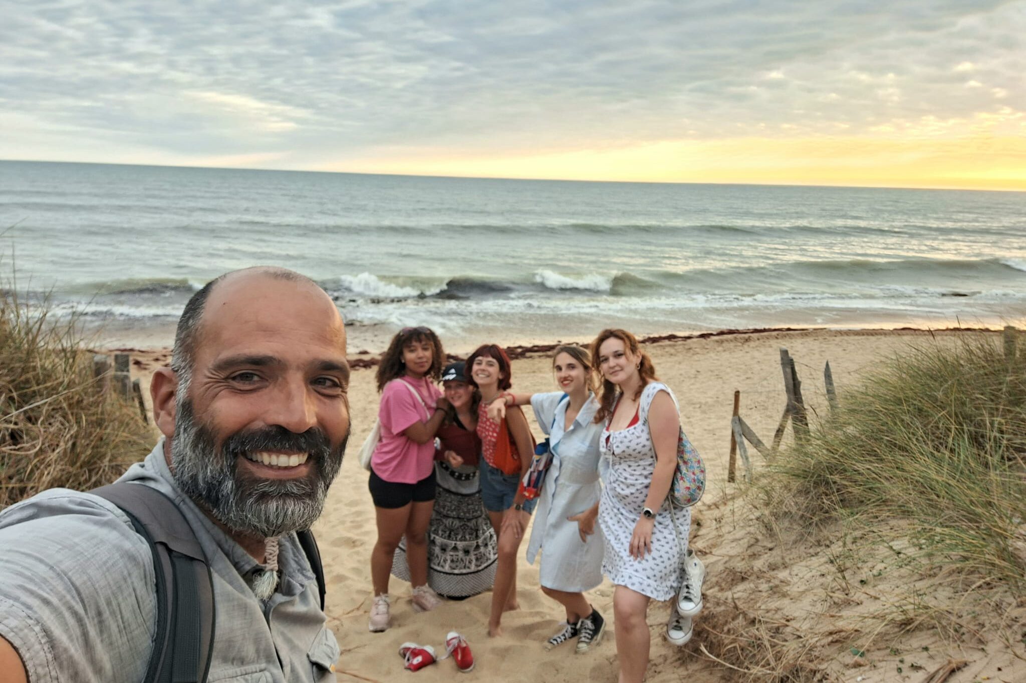 les filles en balade avec patrick