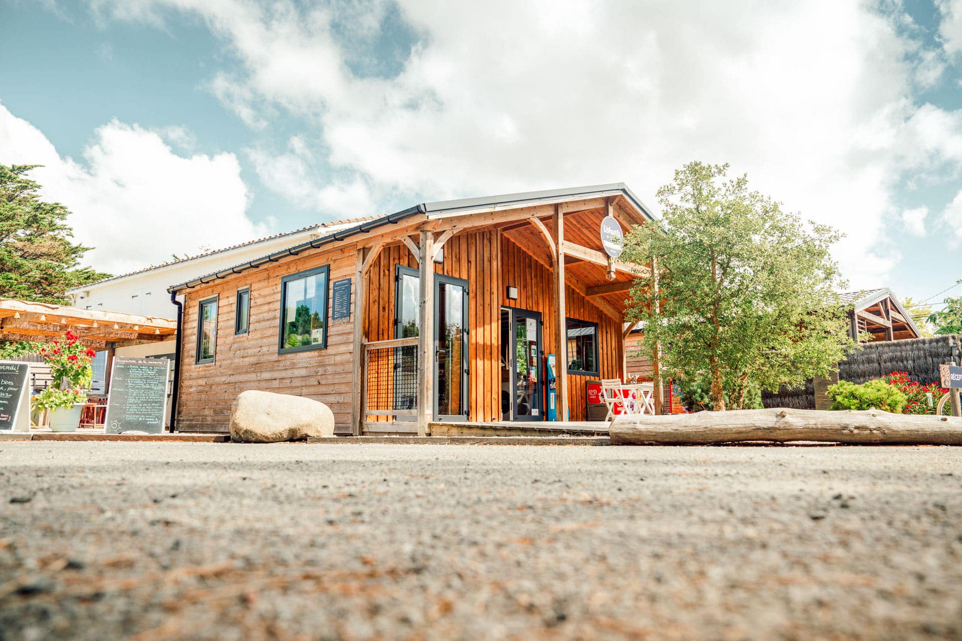 réception camping uv la conge