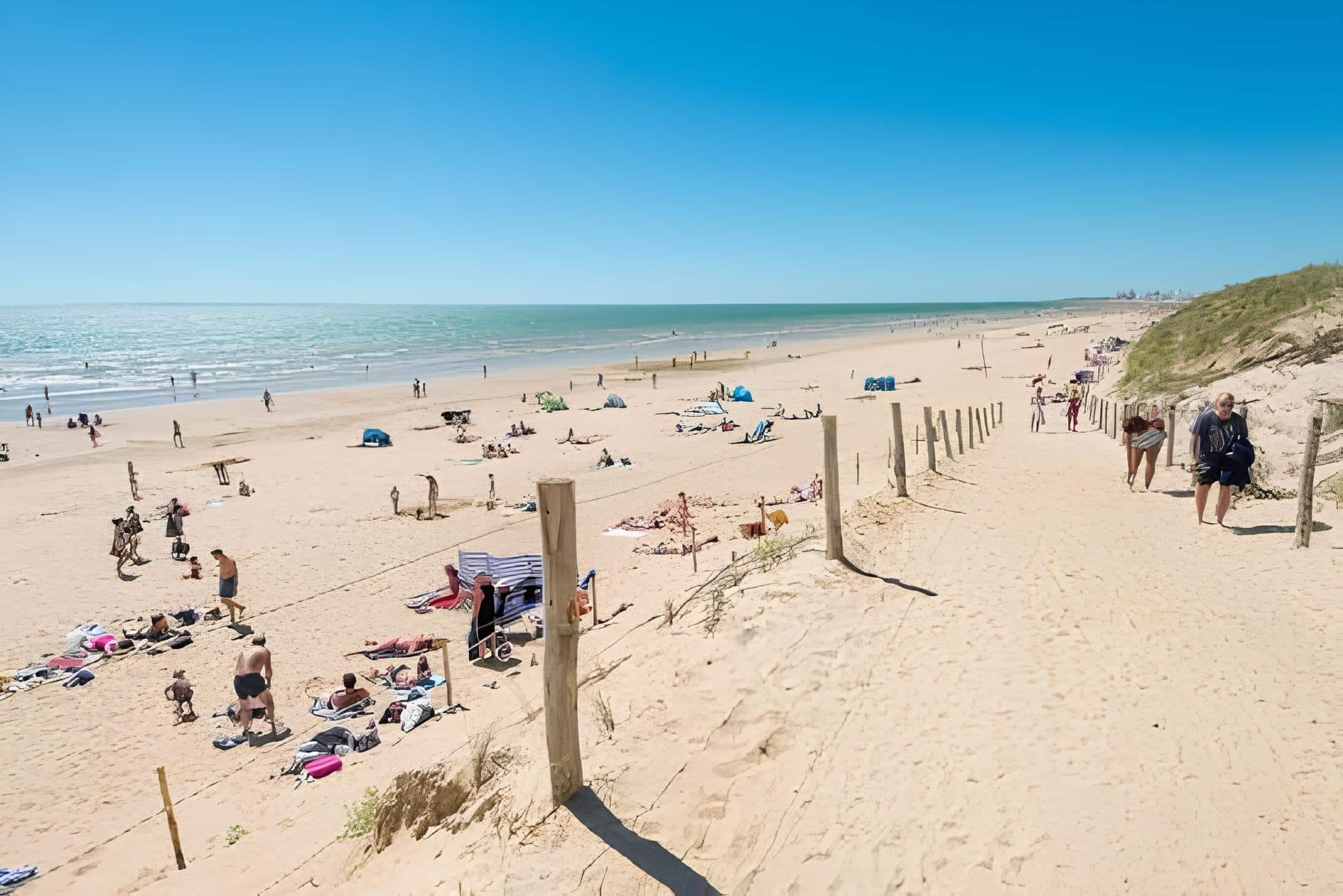 La conge camping à 900 mètres de la plage